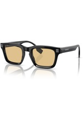Burberry Men's Low Bridge Fit Sunglasses BE4403F - Brown