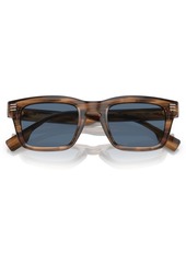 Burberry Men's Low Bridge Fit Sunglasses BE4403F - Brown