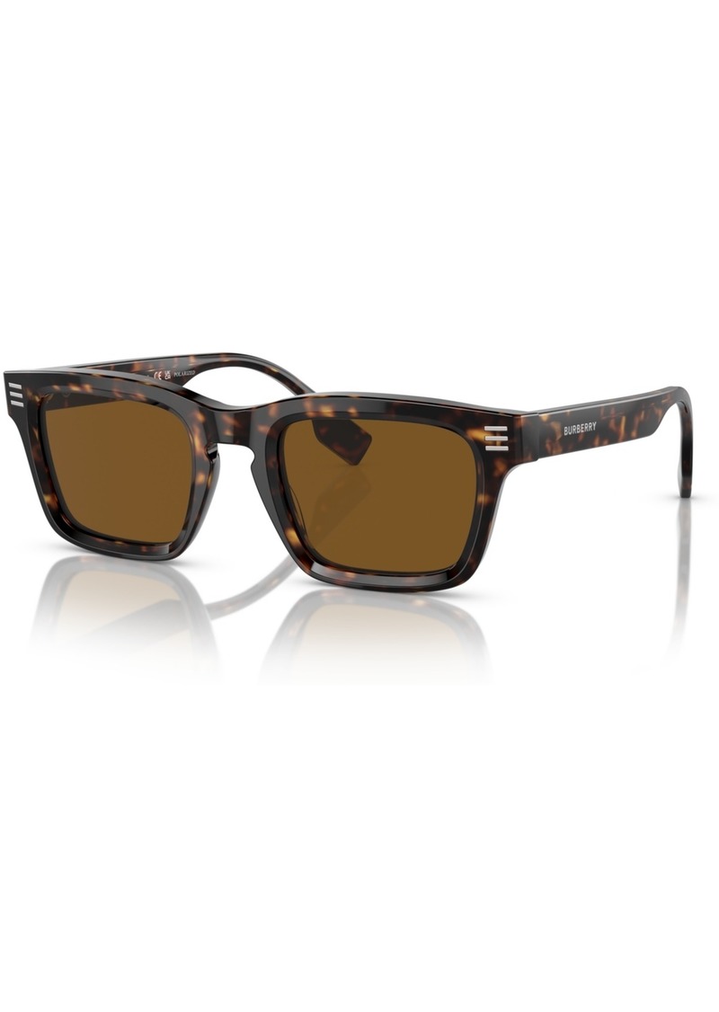 Burberry Men's Polarized Sunglasses, BE4403 - Dark Havana