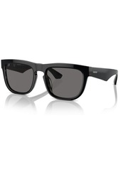 Burberry Men's Polarized Sunglasses, Be4431U - Top Black on Vintage Check