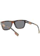 Burberry Men's Sunglasses, BE4293 - Top Black on Vintage-Like Check