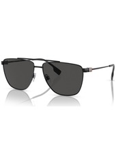 Burberry Men's Sunglasses, Blaine - Silver-Tone