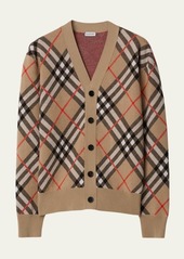 Burberry Men's Vintage Check Cardigan