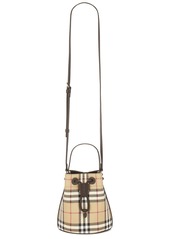 Burberry Mini Drawstring Bucket Bag