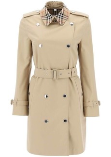 Burberry montrose double-breasted trench coat