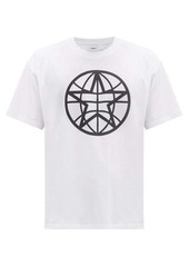 Burberry Navigational-star print cotton-jersey T-shirt