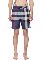 Burberry Navy Guildes Swim Shorts