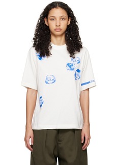 Burberry Off-White Rose T-Shirt