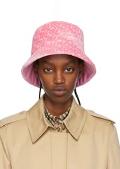 Burberry Pink Logo Bucket Hat