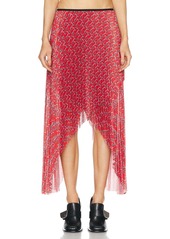 Burberry Pleated Midi Skirt