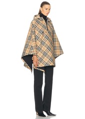 Burberry Poncho With Hood