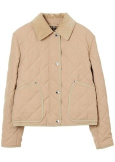 BURBERRY Quilted short jacket