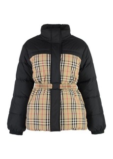 BURBERRY REVERSIBLE HOODED DOWN JACKET