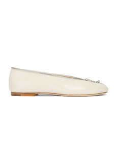 Burberry Sadler Zip Flat