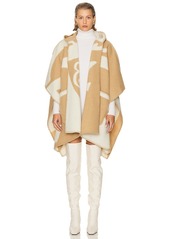 Burberry Split Wool Winter Cape