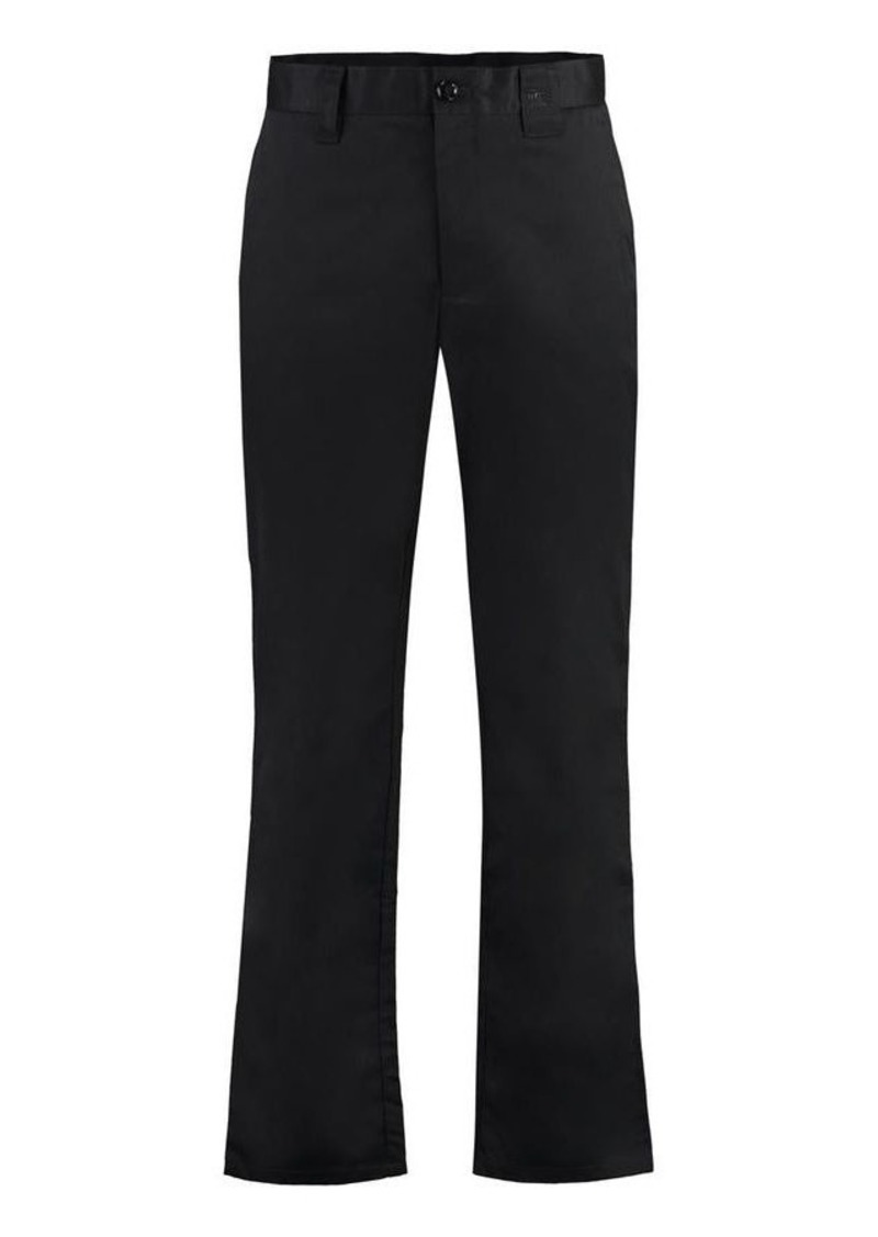 BURBERRY STRETCH COTTON CARGO TROUSERS