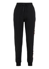 BURBERRY STRETCH COTTON TRACK-PANTS