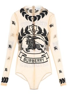 Burberry stretch tulle bodysuit