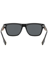 Burberry Men's Polarized Sunglasses, BE4293 - BLACK/POLAR GREY