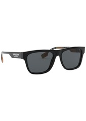 Burberry Men's Polarized Sunglasses, BE4293 - BLACK/POLAR GREY