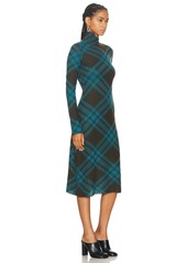 Burberry Turtleneck Midi Dress