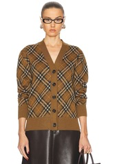 Burberry V-Neck Cardigan