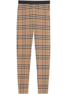 BURBERRY vintage check leggings