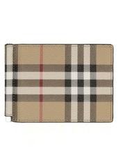 BURBERRY VINTAGE CHECK PRINT WALLET