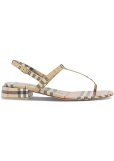Burberry Vintage Check thong-strap sandals