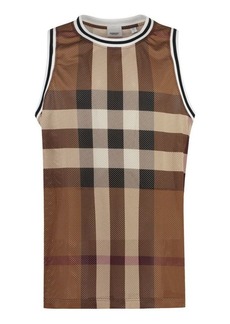 BURBERRY WIDE STRAP TANK TOP