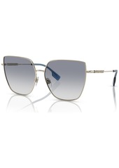 Burberry Women's Alexis Sunglasses, BE3143 - Silver-Tone