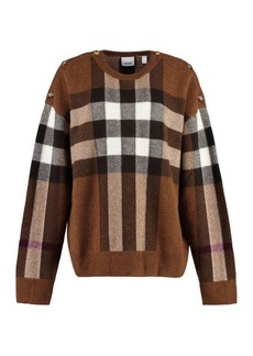 BURBERRY WOOL AND CASHMERE SWEATER