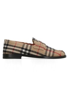 BURBERRY WOOL LOAFERS