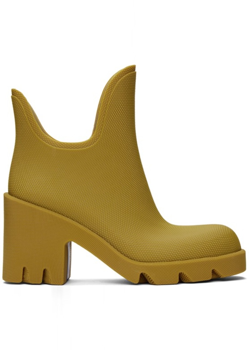 Burberry Yellow Marsh Boots