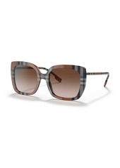 Burberry Caroll oversize-frame sunglasses