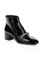 burberry patent leather boots