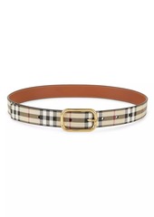 Burberry Check Belt