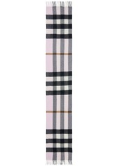 Burberry check cashmere scarf