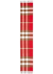 Burberry check cashmere scarf