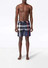 Burberry Check drawstring swim shorts