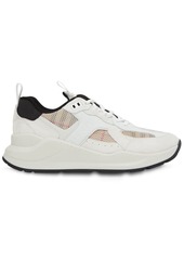 Burberry check mesh low-top sneakers