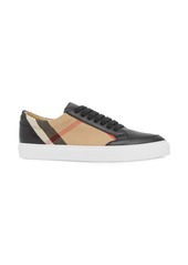 Burberry check pattern low-top sneakers