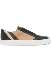 Burberry check pattern low-top sneakers