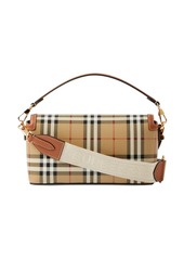 Burberry check-pattern top handle bag