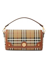 Burberry check-pattern top handle bag