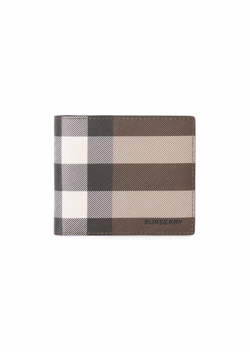 Burberry check-pattern wallet