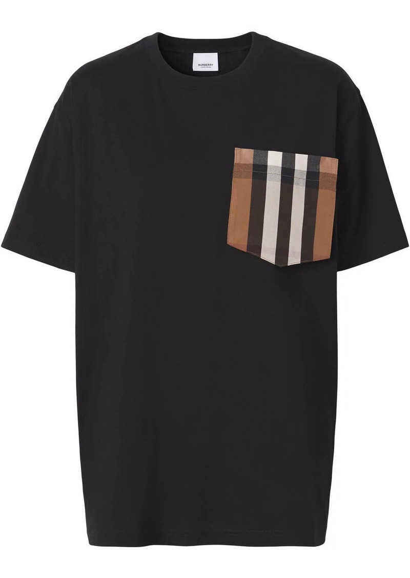 Burberry check-pocket T-shirt