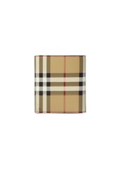 Burberry check-print bifold wallet