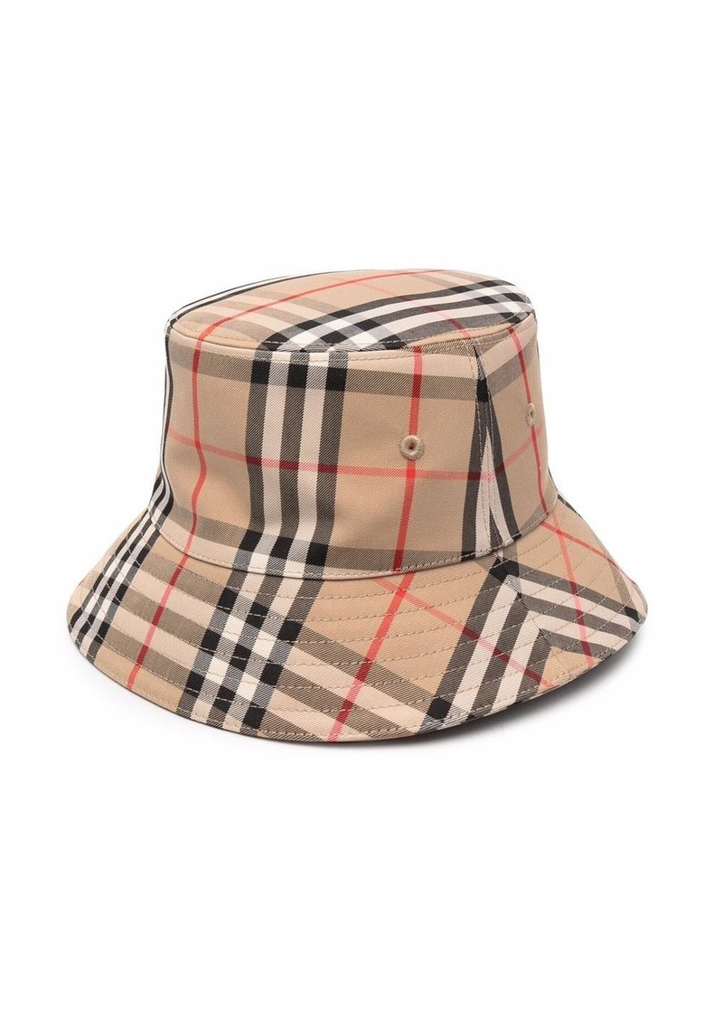 Burberry Vintage Check print bucket hat