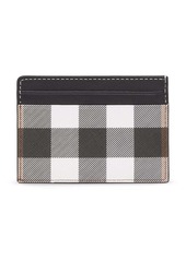 Burberry check-print cardholder